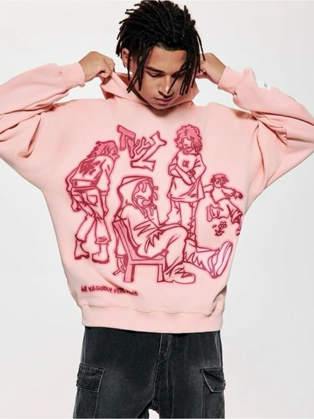 Aelfric Eden Oversized Graphic Hoodie Recreated Edition